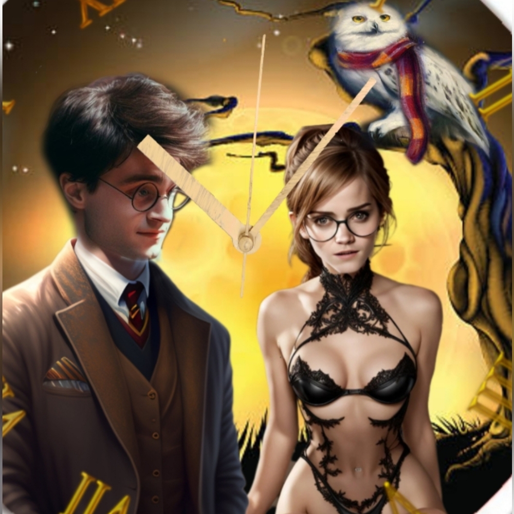 Harry Potter and the stone owl